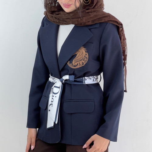 تک کت کج راه مدل گلدوزی هورس