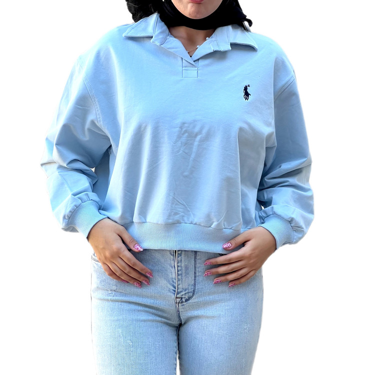 دورس دو نخ آبی روشن مدل polo